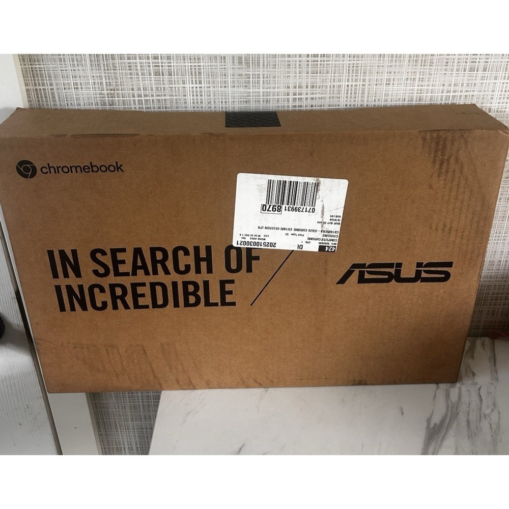 ASUS Chromebook CX1405CKA-CL464 Misty Grey New Sealed Box Chrome Book 14" Screen